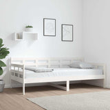 Vidaxl slaapbank massief grenenhout wit 90x190 cm