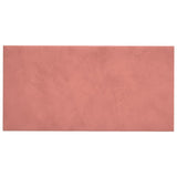 Vidaxl -Wandplatten 12 ST 2,16 m² 60 x 30 cm Samtrosa