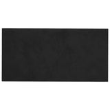 Vidaxl -Wandplatten 12 ST 2,16 m² 60 x 30 cm Samt Schwarz
