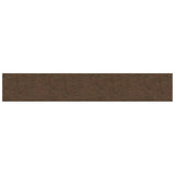 Vidaxl -Wandplatten 12 ST 1,62 m² 90 x 15 cm Stoffbraun