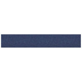 Vidaxl -Wandplatten 12 ST 1,62 m² 90 x 15 cm Stoff blau