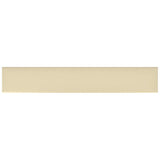 Vidaxl -Wandpaneele 12 ST 1,62 m² 90 x 15 cm künstliche Ledercreme -Colored