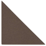 Vidaxl Wandpaneele 12 Stcs 0,54 m² 30 x 30 cm Stoffbraun