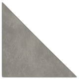 Vidaxl -Wandpaneele 12 Stcs 0,54 m² 30 x 30 cm Samt hellgrau