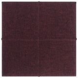 Vidaxl -Wandplatten 12 ST 1,08 m² 30 x 30 cm Stoff lila
