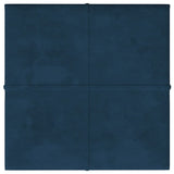 Vidaxl -Wandplatten 12 ST 1,08 m² 30 x 30 cm Samtblau