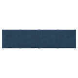 Vidaxl -Wandplatten 12 ST 1,08 m² 60x15 cm Samtblau