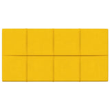 Vidaxl -Wandplatten 12 ST 2,16 m² 60 x 30 cm Samtgelbgelb