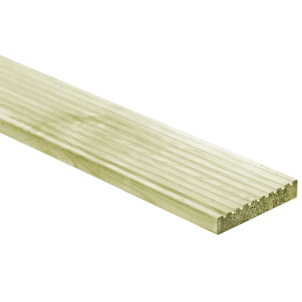 VIDAXL -Terrabafeln 40 Stcs 5,8 m² 1 m imprägnierte Festkiefer