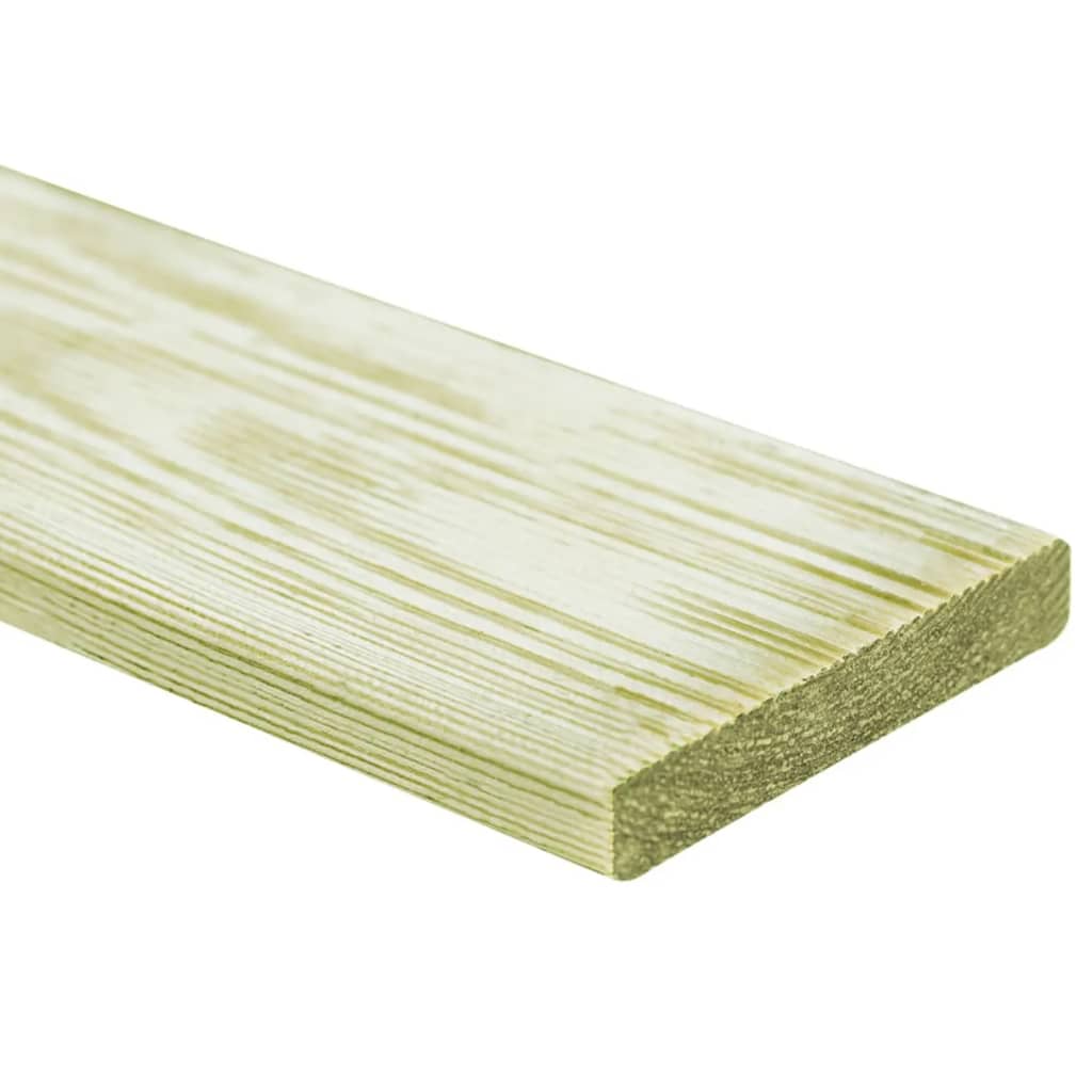 VIDAXL -TERRA -Boards 48 Stcs 5,76 m² 1 m Festkiefer