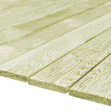 VIDAXL -Terrabafeln 60 Stcs 7,2 m² 1 m imprägnierte Festkiefer