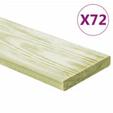 Vidaxl Terraches 72 ST 8,64 m² 1 m Festkiefer