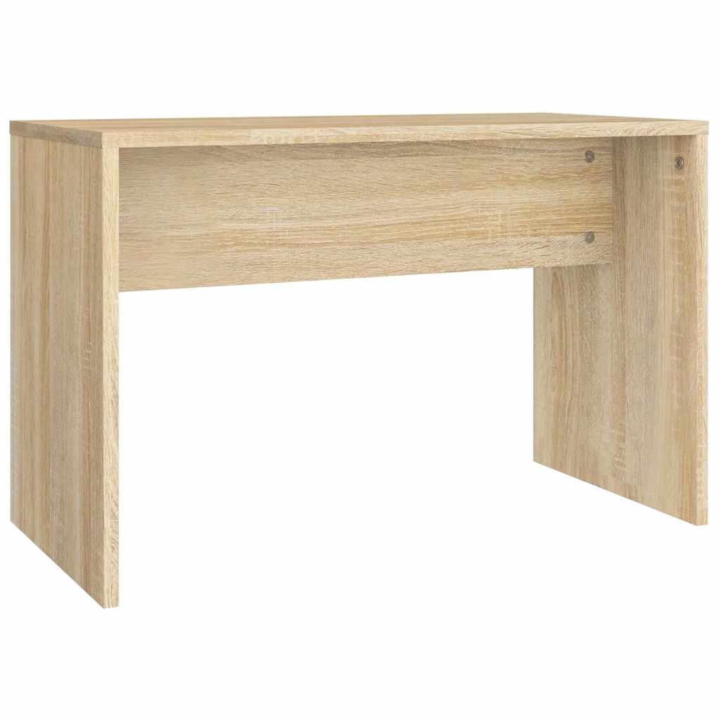 Vidaxl kaptafelkruk 70x35x45 cm bewerkt hout sonoma eikenkleurig