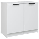 Vidaxl badkamerkast 64,5x33,5x59 cm bewerkt hout wit