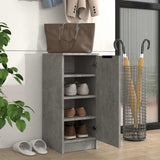 Vidaxx Schuhschrank 30x35x70 cm Holzwerkstoff betongrau