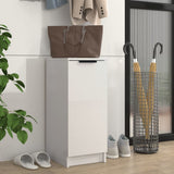 VidaXL Schuhschrank 30x35x70 cm lackiertes Holz Hochglanzweiß