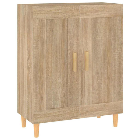 Vidaxl dressoir 69,5x34x90 cm bewerkt hout sonoma eikenkleurig