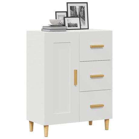 Vidaxl dressoir 69,5x34x90 cm bewerkt hout wit