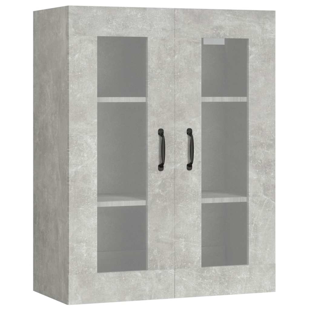 Vidaxl bovenkast 69,5x34x90 cm betongrijs
