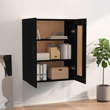 Vidaxl hangkast 69,5x32,5x90 cm zwart