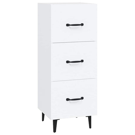 Vidaxl dressoir 34,5x34x90 cm bewerkt hout wit