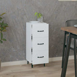 Vidaxl dressoir 34,5x34x90 cm bewerkt hout wit