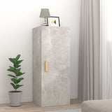 Vidaxl wandkast 34,5x34x90 cm bewerkt hout betongrijs