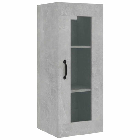 Vidaxl wandkast 34,5x34x90 cm betongrijs