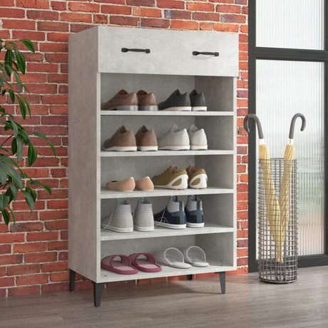 Vidaxl Schuhschrank 60x35x105 cm bearbeiteter Holzbetonpreis