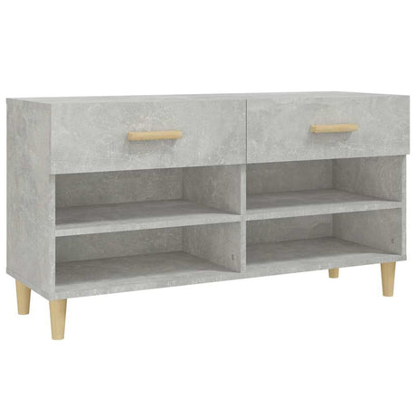 Vidaxl Schuhschrank 102x35x55 cm verarbeiteter Holzbetonpreis