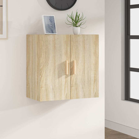Vidaxl wandkast 60x30x60 cm bewerkt hout sonoma eikenkleurig