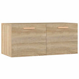 Vidaxl wandkast 80x35x36,5 cm bewerkt hout sonoma eikenkleurig