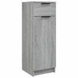 Vidaxl badkamerkast 32x34x90 cm bewerkt hout grijs sonoma eikenkleurig