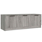 Vidaxl tv-meubel 102x35x36,5 cm bewerkt hout grijs sonoma eikenkleurig