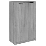 Vidaxl Schuhschrank 59x35x100 cm propertiert Holzgrau Sonoma Eiche Farbe