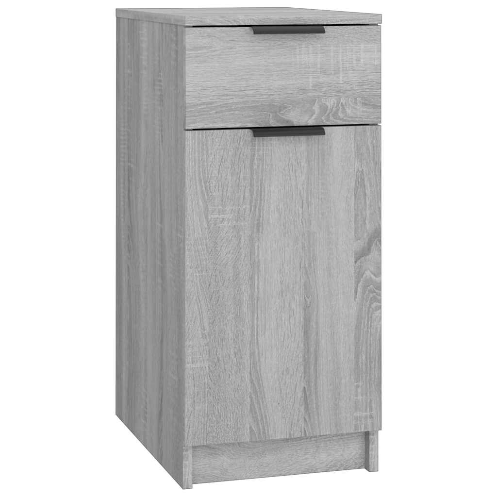 Vidaxl bureaukast 33,5x50x75 cm bewerkt hout grijs sonoma eikenkleurig
