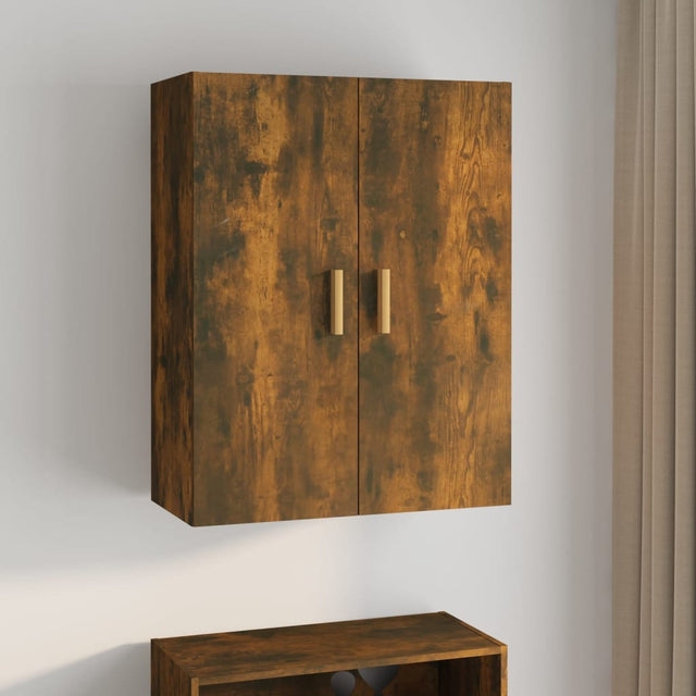Vidaxl hangkast 69,5x34x90 cm gerookt eikenkleurig