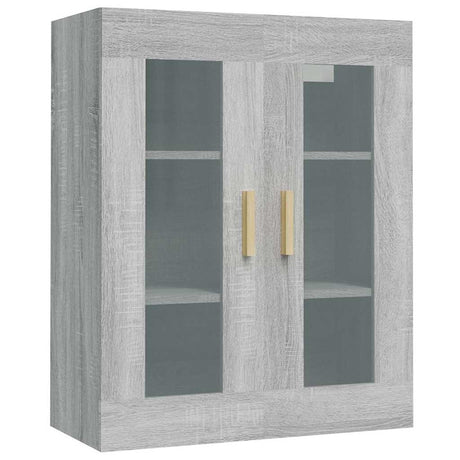 Vidaxl bovenkast 69,5x34x90 cm grijs sonoma eikenkleurig
