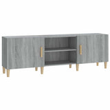 Vidaxl tv-meubel 150x30x50 cm bewerkt hout grijs sonoma eikenkleurig