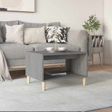Vidaxl salontafel 60x50x40 cm bewerkt hout grijs sonoma eikenkleurig