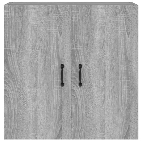 Vidaxl wandkast 60x31x60 cm bewerkt hout grijs sonoma eikenkleurig