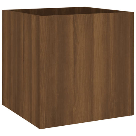 Vidaxl -Pflanzer Big 40x40x40 cm verarbeitetes Holz Browniken
