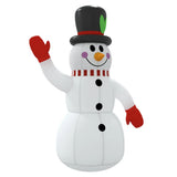 Vidaxl Schneemann mit LEDs 120 cm aufblasbar
