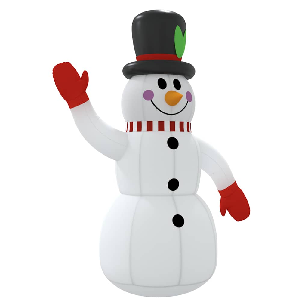 Vidaxl Schneemann mit LEDs 300 cm aufblasbar