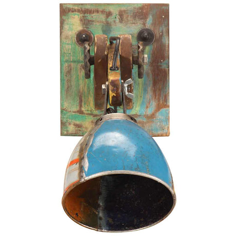 Vidaxl wandlamp industriële stijl rond e27 meerkleurig