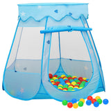 Vidaxl Kinderspielzelt 102x102x82 cm blau