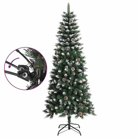 Vidaxl Kunstkerstboom mit Standard 180 cm PVC Green