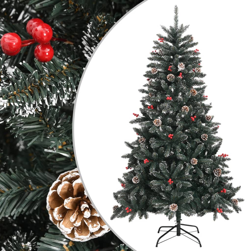Vidaxx künstlicher Weihnachtsbaum mit Standard 150 cm PVC grün