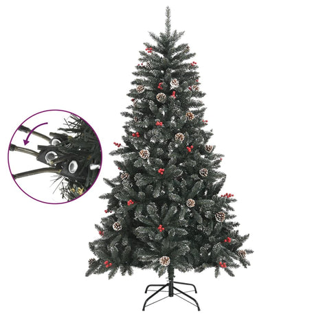 Vidaxx künstlicher Weihnachtsbaum mit Standard 150 cm PVC grün