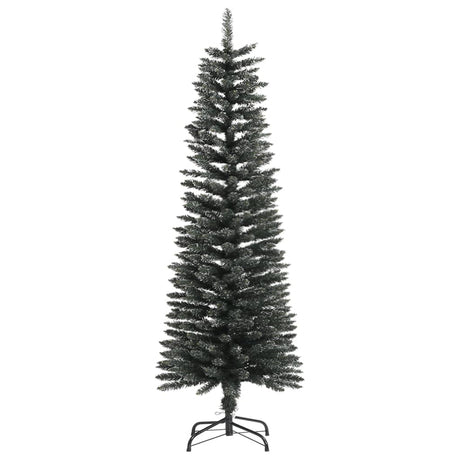 Vidaxl Kunstkerstboom mit Standardschmal 120 cm PVC Grün